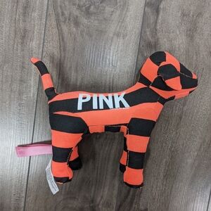 Victoria's Secret PINK Striped Dog Stuffed Animal